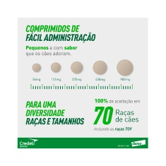 Antipulgas Credeli Elanco para Cães 2,5 a 5,5kg