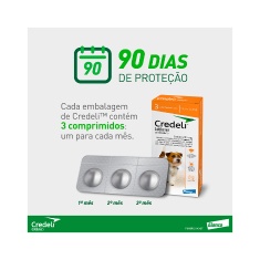 Antipulgas Credeli Elanco para Cães 5,5 a 11kg