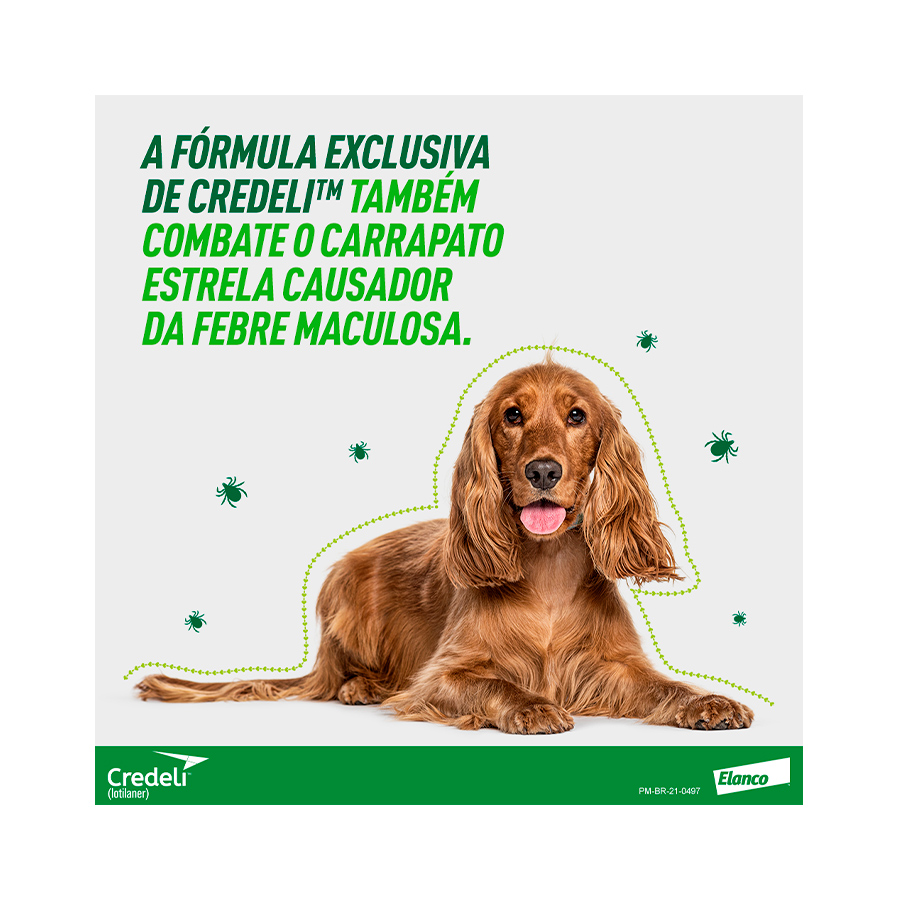 Antipulgas Credeli Elanco para Cães 1,3 a 2,5kg