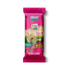 Sticks Natural Megazoo Vegetais para Coelhos 140g