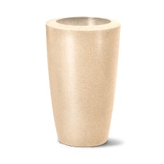 Vaso Terraza Classic Cônico Areia - 46