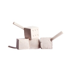 Bloco Mineral Pombo Branco Osso de Siba para Roedores