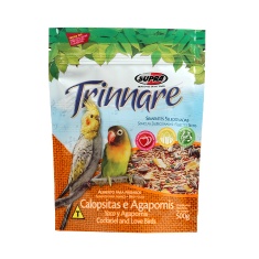 Alimento Supra Trinnare para Calopsitas e Agapornis 500g