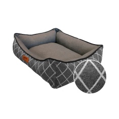 Cama Baw Waw Amor de Conforto Grafite para Cães e Gatos