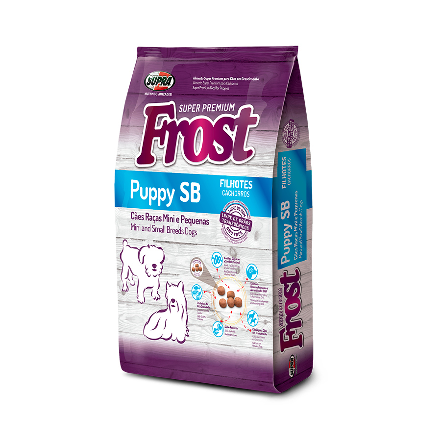 Ração Frost SB para Cães Filhotes de Porte Mini e Pequeno - 10,1 kg Menor preço em Ração Frost SB para Cães Filhotes de Porte Mini e Pequeno - 10,1 kg