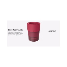 Comedouro Zee.Dog Bowl Bordeau para Cães