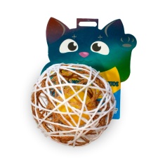 Brinquedo Plumas e Penas Globinho para Gatos - Cores Sortidas