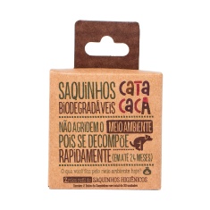 Kit Pipicão Cata Caca Refil Pug 2 unidades para Cães