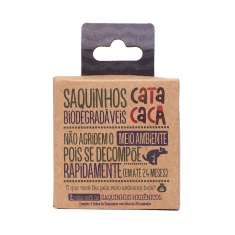 Kit Pipicão Cata Caca Refil Siamês 2 unidades para Cães