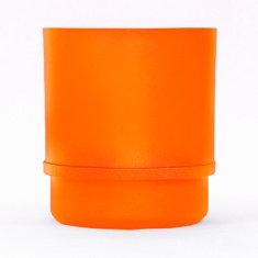 Vaso Yes, We Grow Auto Irrigável Colors Laranja