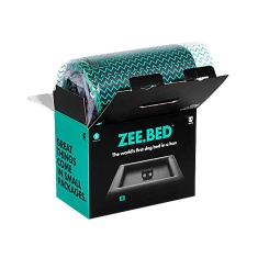 Cama Zee.Dog Skull Zee.Bed Preta para Cães