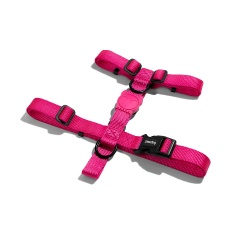 Peitoral H Zee.Dog Pink Led para Cães