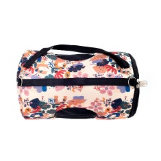 Bolsa de Transporte I Love Pet Floral Baunilha para Cães e Gatos - P