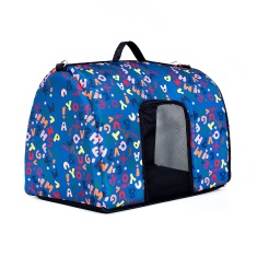 Bolsa de Transporte I Love Pet Letras Marinho para Cães e Gatos - P