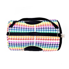 Bolsa de Transporte I Love Pet Pied de Poule Arco-Íris para Cães e Gatos