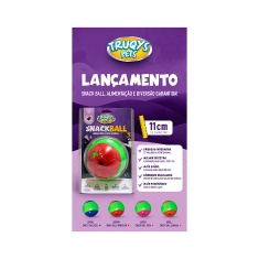 Brinquedo Truqys Snack Ball Rosa para Cães