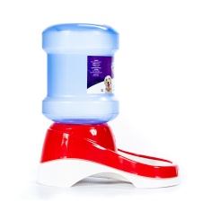 Bebedouro Automático Truqys Galão para Cães e Gatos Vermelho