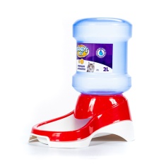 Bebedouro Automático Truqys Galão para Cães e Gatos Vermelho