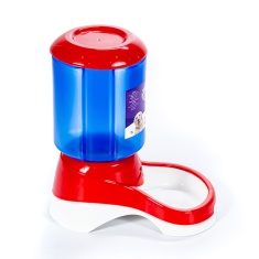 Comedouro Automático Truqys Galão para Cães e Gatos Vermelho