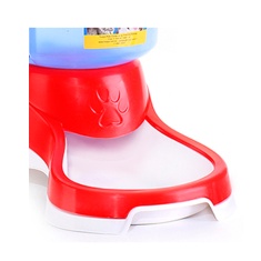 Comedouro Automático Truqys Galão para Cães e Gatos Vermelho