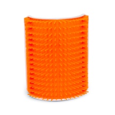 Brinquedo Truqys Escova Coçadinha para Gatos Laranja