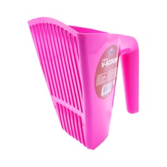 Pá Higiênica Pet Injet V-scoop Furba Rosa para Cães e Gatos
