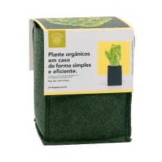 Vaso Yes, We Grow com Substrato Verde Musgo