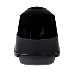 Banheiro Pet Injet Cat Toilet Preto para Gatos