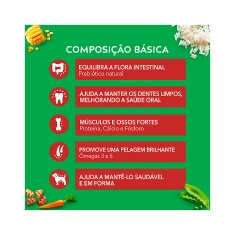 Ração Dog Chow para Cães Adultos de Porte Médio e Grande Sabor Carne, Frango e Arroz