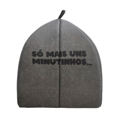 Cabana Fábrica Pet New Collection Preto para Cães e Gatos