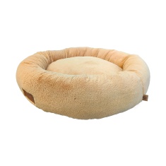 Cama Fábrica Pet Nuvem Pelúcia Creme para Cães e Gatos