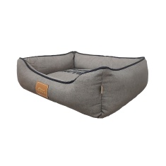 Cama Fábrica Pet New Collection Cinza para Cães e Gatos - G