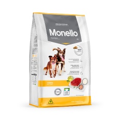 Ração Monello GO para Cães Adultos de Porte Médio e Grande Sabor Carne 15 kg