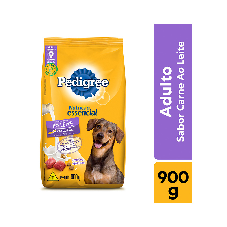 Ração Pedigree Nutrição Essencial Carne Ao Leite Para Cães Adultos