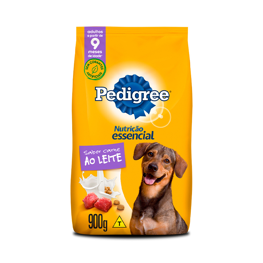 Ração Pedigree Nutrição Essencial Carne Ao Leite Para Cães Adultos