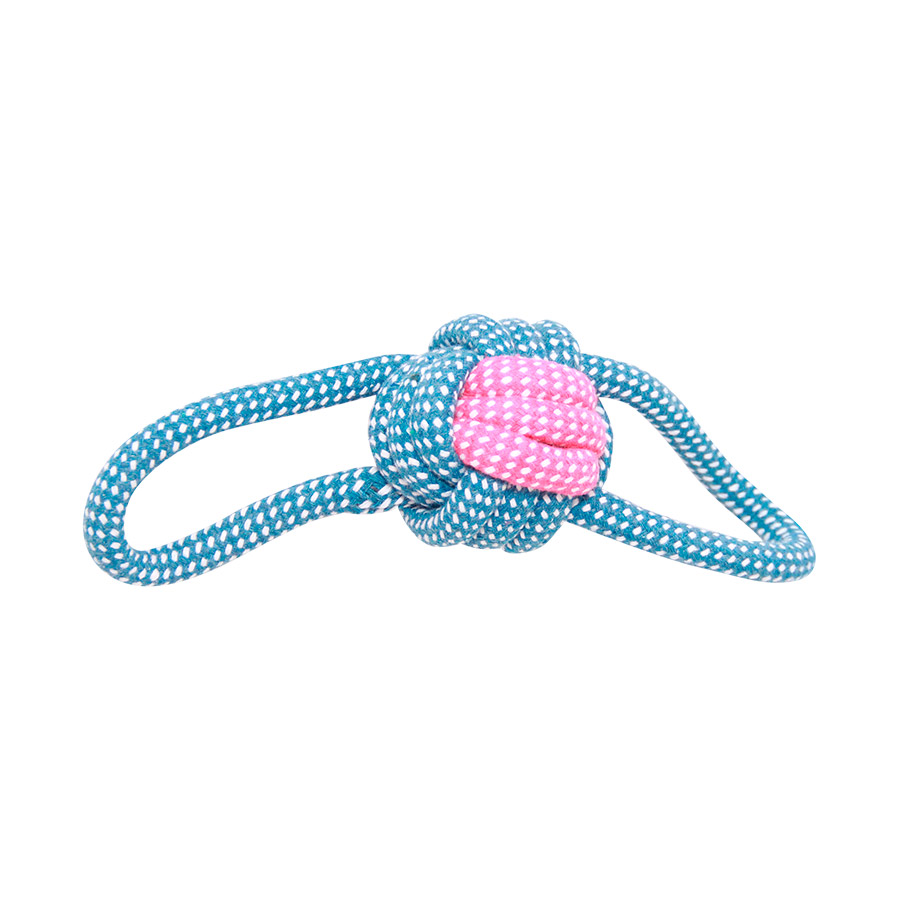 Brinquedo Napi Mordedor Corda 23 cm para Cães - Cores Sortidas