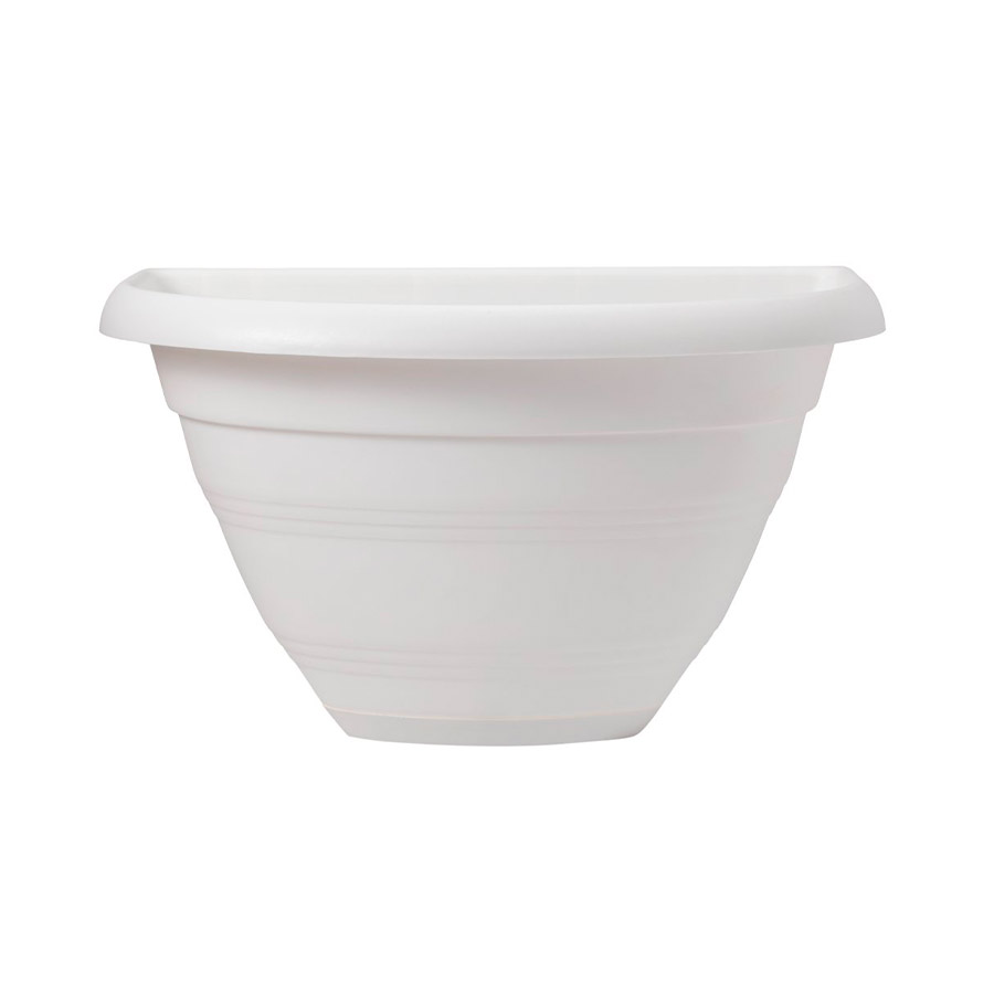 Vaso West Garden Porto de Parede com Prato Branco