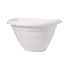 Vaso West Garden Porto de Parede com Prato Branco