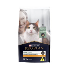 Ração Pro Plan Redução Alérgenos Live Clear para Gatos Adultos
