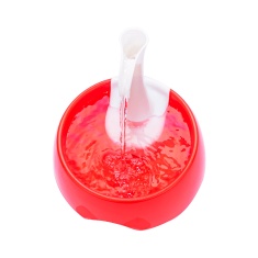 Fonte Amicus Bebedouro Aqua First Vermelha para Cães e Gatos