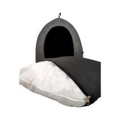 Cabana Fábrica Pet New Collection Preto para Cães e Gatos