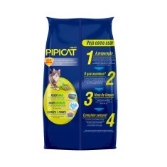 Pipicat Campestre Areia Higiênica para Gatos - 4kg