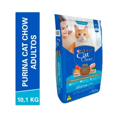 Ração Cat Chow para Gatos Adultos Sabor Peixe