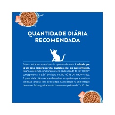 Ração Úmida Cat Chow para Gatos Castrados Sabor Peixe 85g