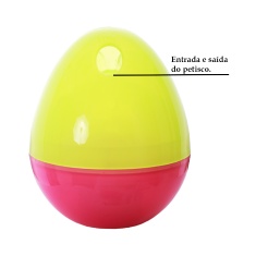 Brinquedo Chalesco Totóys Snack Egg para Cães