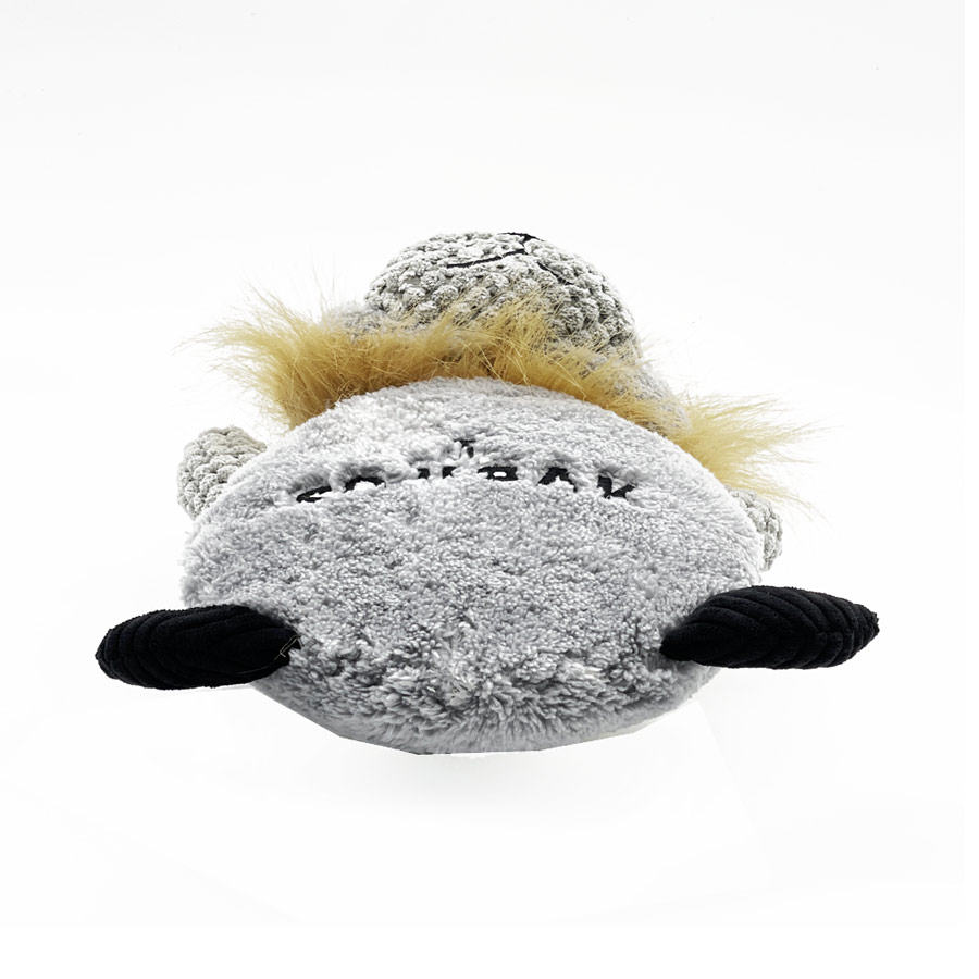 Brinquedo Petwi Fuzzy Leão de Pelúcia com Apito para Cães