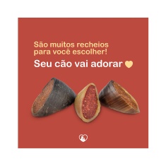 Casco Recheado Churraspet para Cães Sabor Churrasco