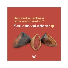 Casco Recheado Churraspet para Cães Sabor Frango