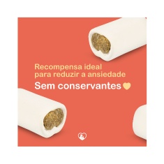 Osso Rodelinha Recheada Churraspet para Cães Sabor Churrasco