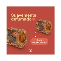 Osso Tubinho Churraspet para Cães Sabor Defumado